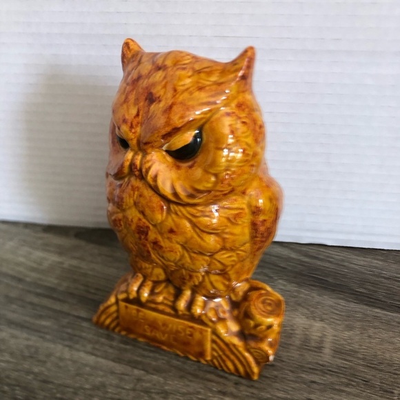 Vtg MCM Owl Coin Bank - Picture 3 of 15